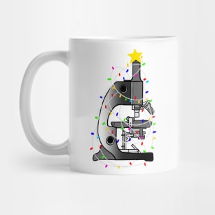 Christmas microscope Mug